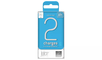 Juice ECO 2-Charge Power Bank - 5000mAh - Aqua-WeBuyAnyPhone.com Marketplace
