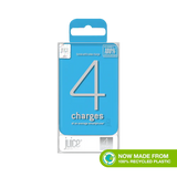 Juice ECO 4-Charge Power Bank - 12,000mAh - Aqua