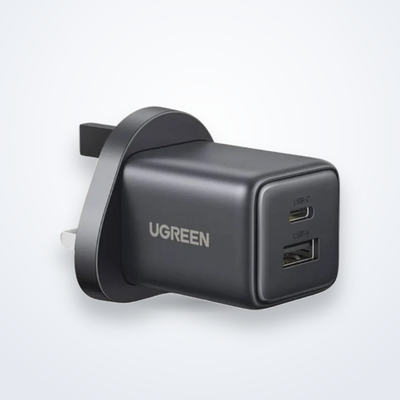 UGREEN 2-Port GaN 30W Fast Charger
