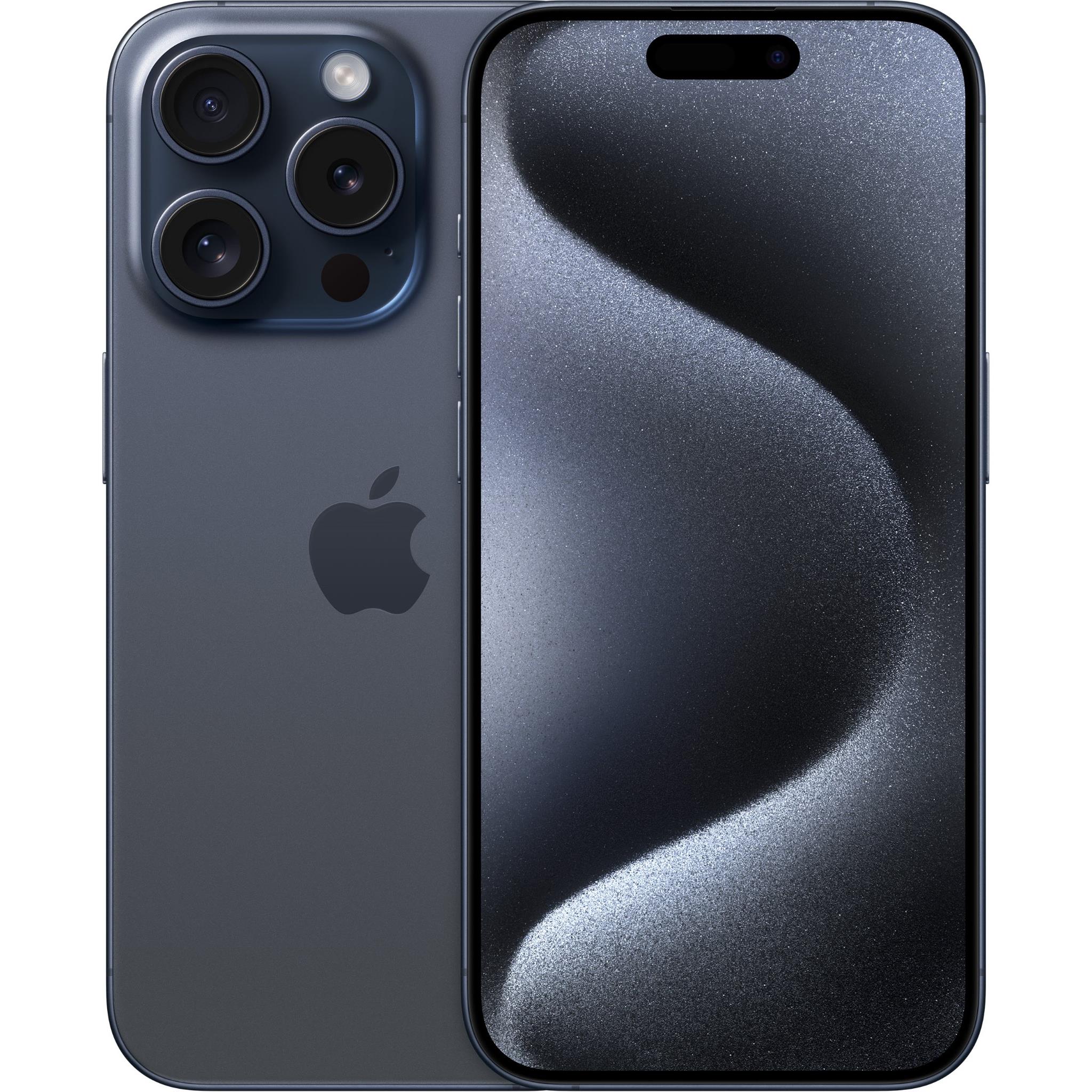 iPhone 15 Pro Blue Titanium