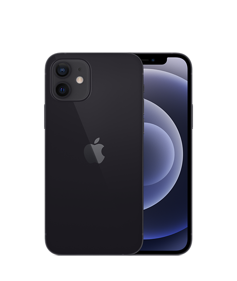 iPhone 12 Black Front