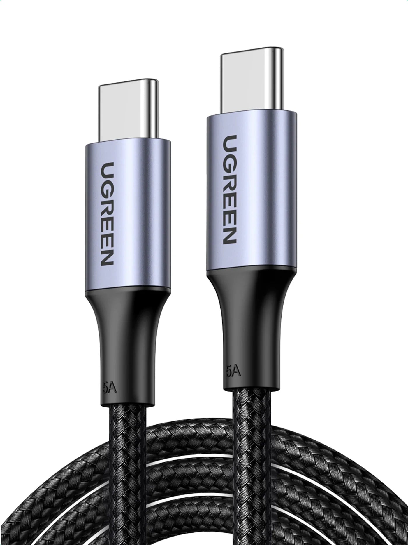 UGREEN USB C to USB C 100W Braided Charger Cable 2M