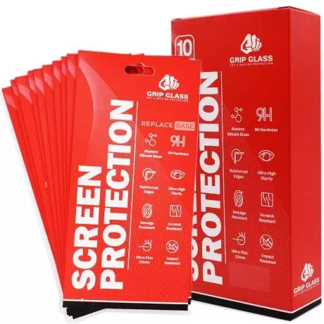 Professionally fitted tempered glasses screen protector