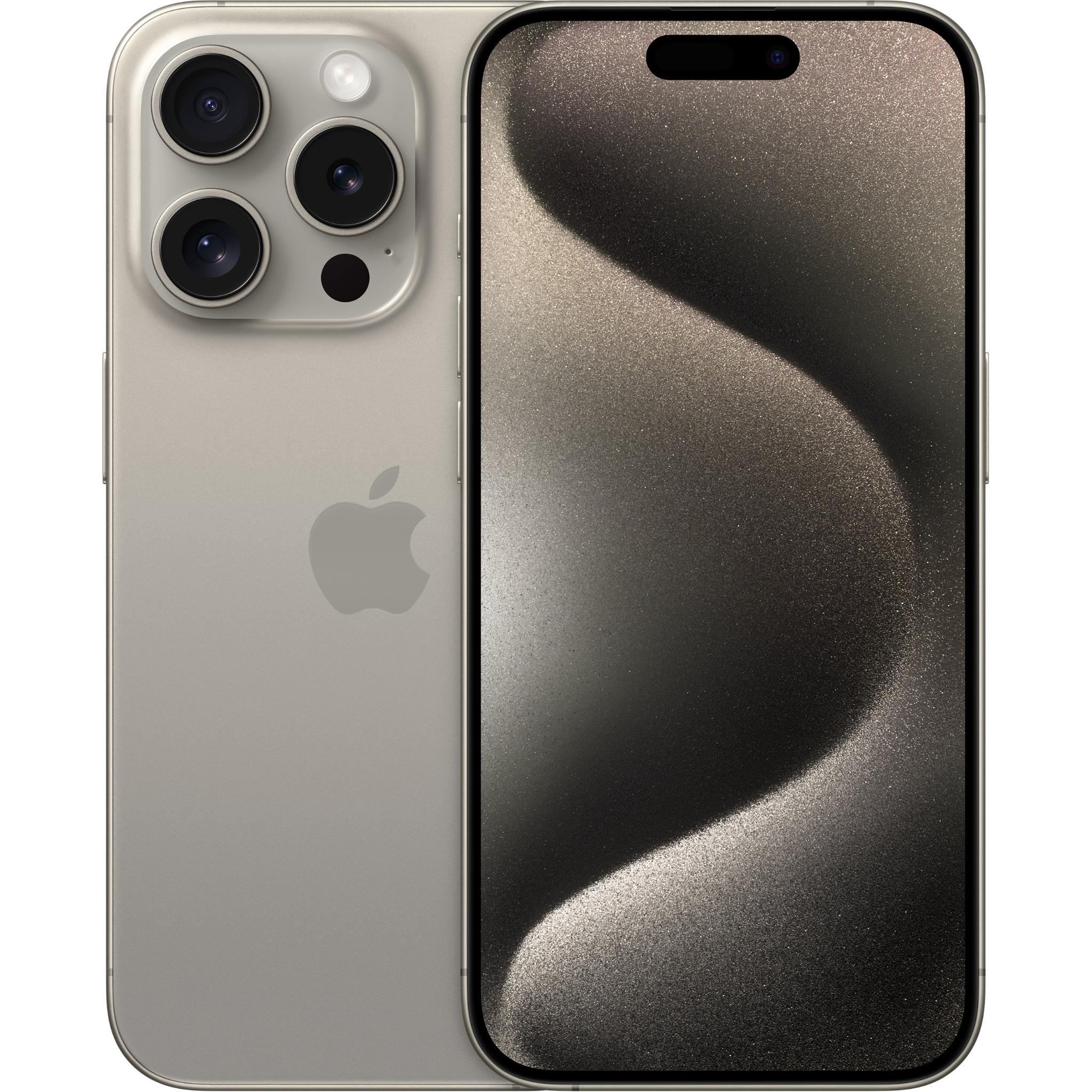 iPhone 15 Pro Natural Titanium 