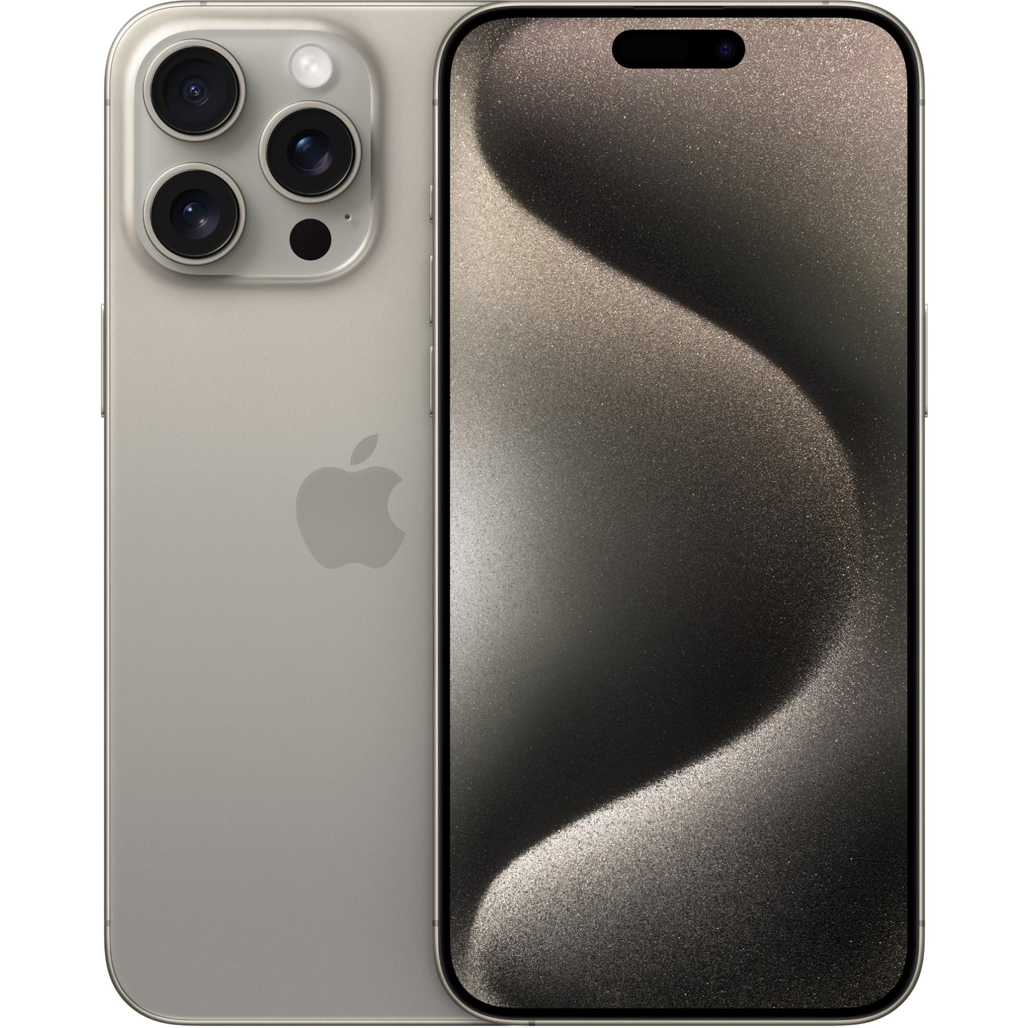 iPhone 15 Pro Max Natural Titanium 