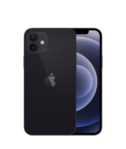 iPhone 12 Black Front 